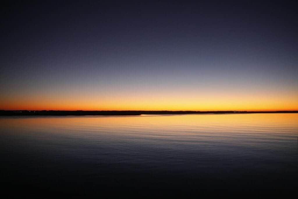 Sunrise boat ride with 5 More Minutes Charters in Oak Island NC