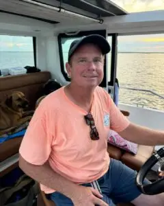 Captain Darren with 5 More Minutes Charters